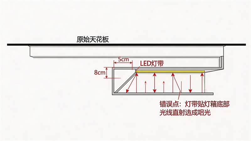 懸浮吊頂燈槽結構剖面圖.JPG