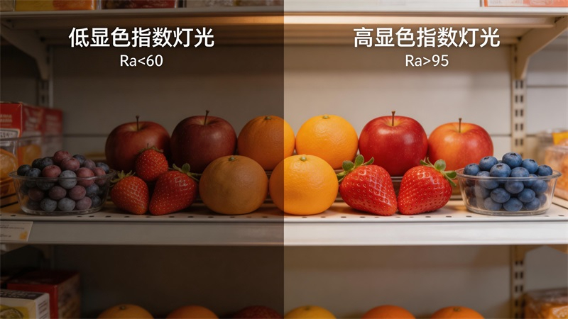 不同顯色指數(shù)對(duì)比.JPG