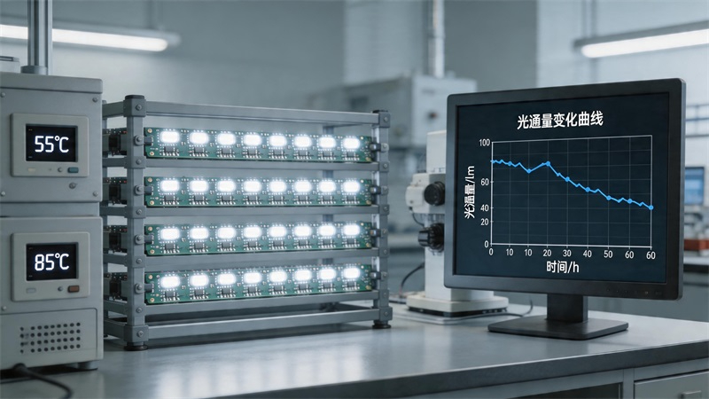 LED燈珠老化測試架.JPG