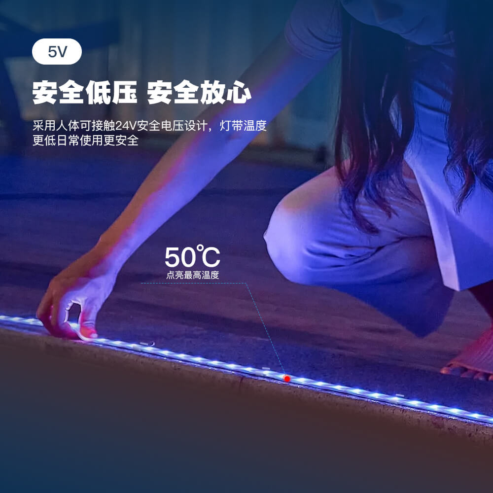 WS2812 RGBW 數(shù)字燈帶 | 5V四通道可尋址LED | 高顯色全彩幻彩燈條 - 2