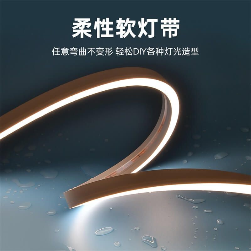 IP68防水燈帶泳池戶外專屬一體注塑成型工藝低壓霓虹燈帶20x12 側發(fā)光 - 2