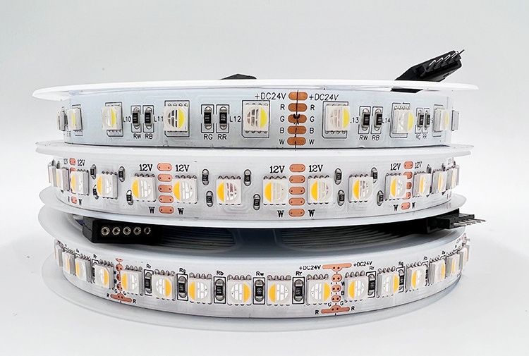 RGBW燈帶如何接線？