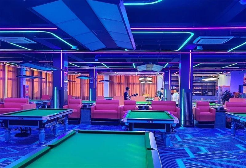 臺(tái)球室如何安裝燈帶？有哪些應(yīng)注意的事項(xiàng)