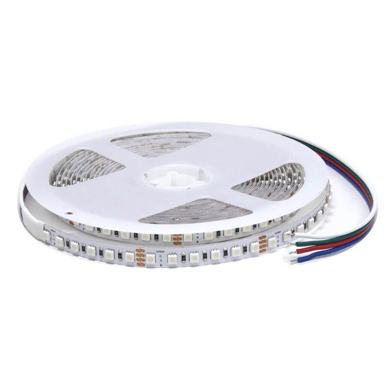 RGB3838高密度LED燈帶｜DC24V 120燈/米多色可切換柔性光源 - 4