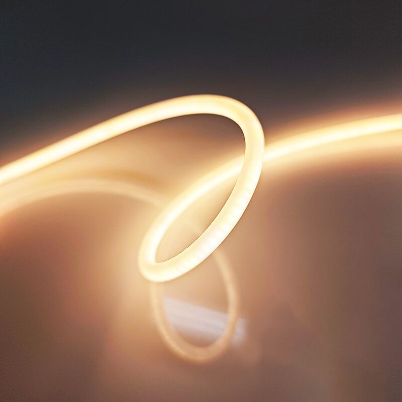 6mm迷你360°單色硅膠發(fā)光燈帶｜超細(xì)柔性防水，適合廣告字、線條燈與精細(xì)裝飾 - 3