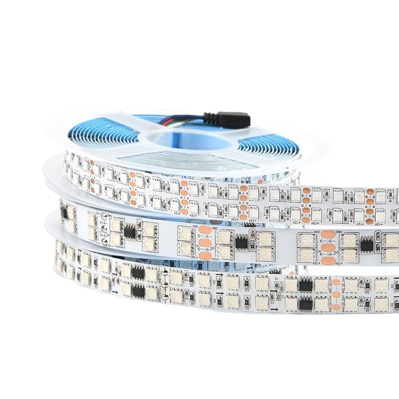 UCS2903雙排RGB幻彩燈帶120燈每米外置IC|DC12V/DC24V - 2