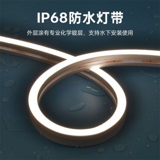 IP68防水燈帶泳池戶外專屬一體注塑成型工藝低壓霓虹燈帶20x12 側發(fā)光 - 5